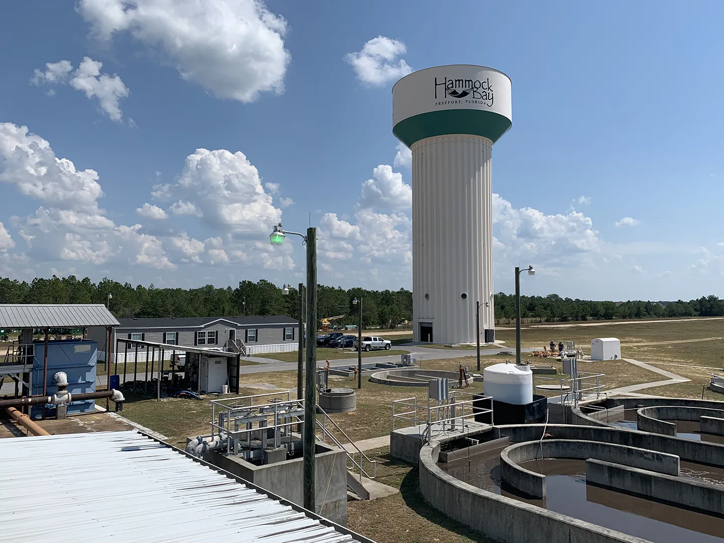 The WWTF has been designed to meet the Florida Department of Environmental Protection’s (FDEP) requirements for public access reuse.