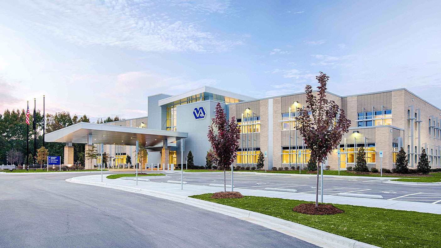 The new VA Outpatient Clinic offers primary care for veterans throughout eastern North Carolina.