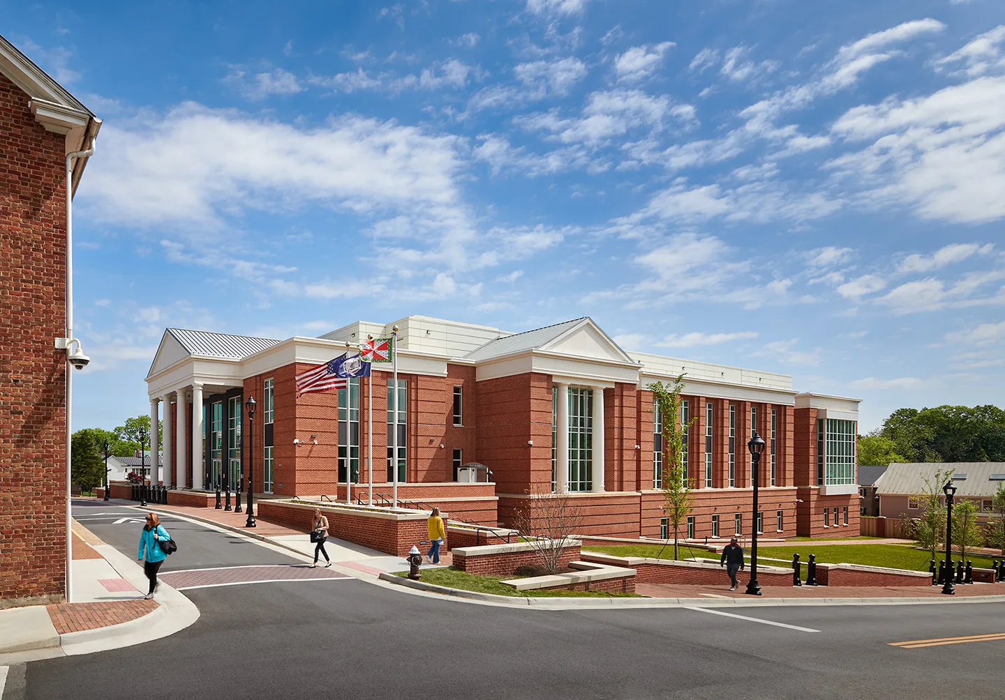 Historic downtown Leesburg is now home to a new court facility.