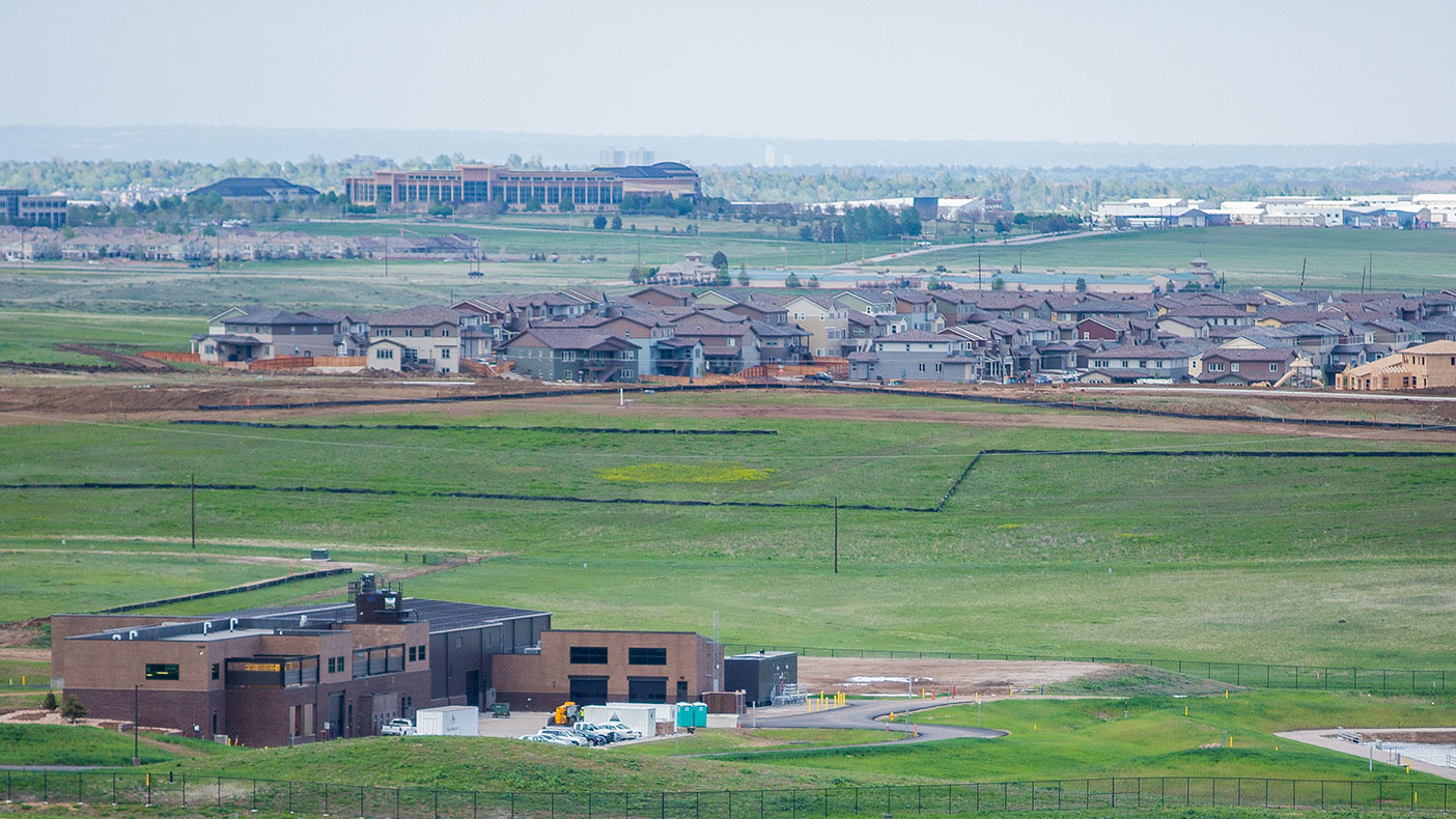 The facility is nestled within the community of Parker, Colorado, just southeast of Denver and provides sustainable water supply to the growing district.