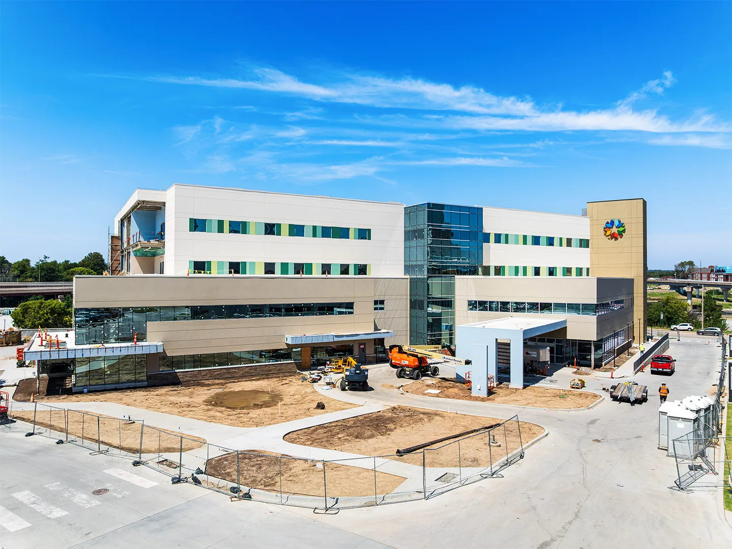 Construction on the new Oklahoma Psychiatric Care Center is expected to be complete in February 2027. Photo courtesy of Crossland Construction.